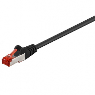 ProCable Netwerkkabel | Cat6 S/FTP | 0.15 meter (100% koper, LSZH, Zwart) 92459 K5515.0.15 K010608177 - 