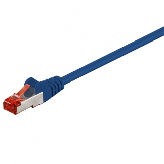 ProCable Netwerkkabel | Cat6 S/FTP | 0.25 meter (100% koper, LSZH, Blauw) 93211 K5513.0.25 K010608148 - 