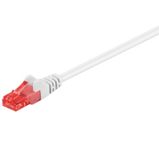 ProCable Netwerkkabel | Cat6 U/UTP | 0.25 meter (Wit) 95257 K8100WS.0.25 K010605200 - 