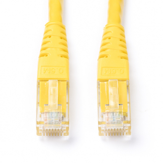ProCable Netwerkkabel | Cat6 U/UTP | 0.3 meter (100% koper, Geel) 21151512 K010604772 - 