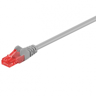 ProCable Netwerkkabel | Cat6 U/UTP | 1 meter (Grijs) 68439 K8100GR.1 K010605250 - 