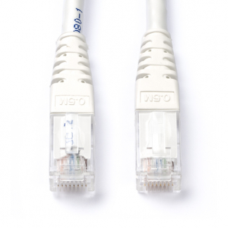 ProCable Netwerkkabel | Cat6 U/UTP | 2 meter (100% koper, Wit) 21151546 K010604820 - 