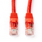 Netwerkkabel | Cat6a U/UTP | 0.25 meter (Rood)