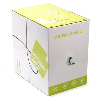 ProCable Netwerkkabel | Cat6a U/UTP | 305 meter (Stugge kern, 100% koper, Eca, LSZH) 96097 K050600027 - 