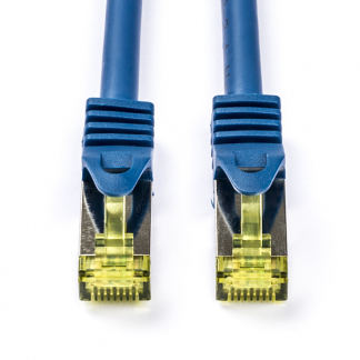 ProCable Netwerkkabel | Cat7 S/FTP | 0.25 meter (100% koper, LSZH, Blauw) 91565 EC020200205 MK7001.0.25BL K010614052 - 