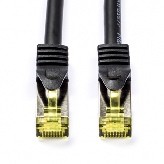 ProCable Netwerkkabel | Cat7 S/FTP | 10 meter (100% koper, LSZH, Zwart) 91644 EC020200156 MK7001.10B K010614075 - 