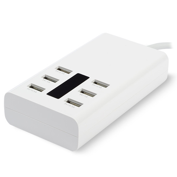 NieuwZeeland Notitie onvergeeflijk USB oplader | ProCable | 6 poorten (USB A, Wit) ProCable Kabelshop.nl