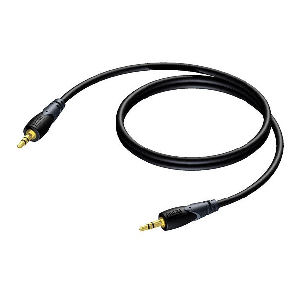 Geduld Hoogte Haas 3.5 mm jack kabel | Procab | 5 meter (Stereo, Verguld, 100% koper) Procab  Kabelshop.nl
