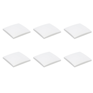 Q-link Afdekplaat plafond | Q-link | 6 stuks (Vierkant, Wit)  V180106970 - 