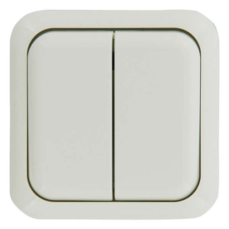 Q-link Schakelaar | Q-link (Opbouw, Serie, Wit) 00.947.15 K180106687 - 2