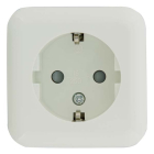 Q-link Stopcontact | Q-link (Opbouw, Randaarde, Wit) 00.947.03 K180106688 - 2