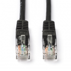 Netwerkkabel | Cat5e U/UTP | 3 meter (100% koper, Zwart)