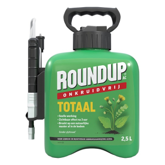 Roundup Onkruidverdelger met drukspuit | Roundup | 25 m² (Natuurlijk, Gebruiksklaar, 2.5 liter) 3312540 723114 K170115013 - 