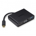 USB naar VGA adapter | Sitecom | 0.15 meter (4K@60Hz, USB C, USB A)