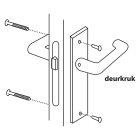 Starx Deurklink met wc-sluitingschild | Starx | Coupe | 57 mm (Aluminium) 86.200.97 K010809730 - 9