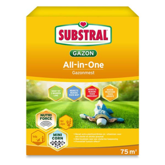 Substral Gazonmest | Substral | 75 m² (Met algen) SGAL75 K170115529 - 1