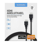 Technetix HDMI kabel 4K | Technetix | 2 meter (60Hz, HDR) 11201600 A010101438 - 2