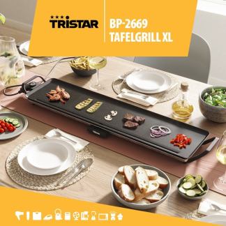 Tristar Grillplaat XL | Tristar | 10 personen (1800W) BP-2669 K170109014 - 7