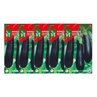 Auberginezaad | VT | 5 stuks (Lange violette)