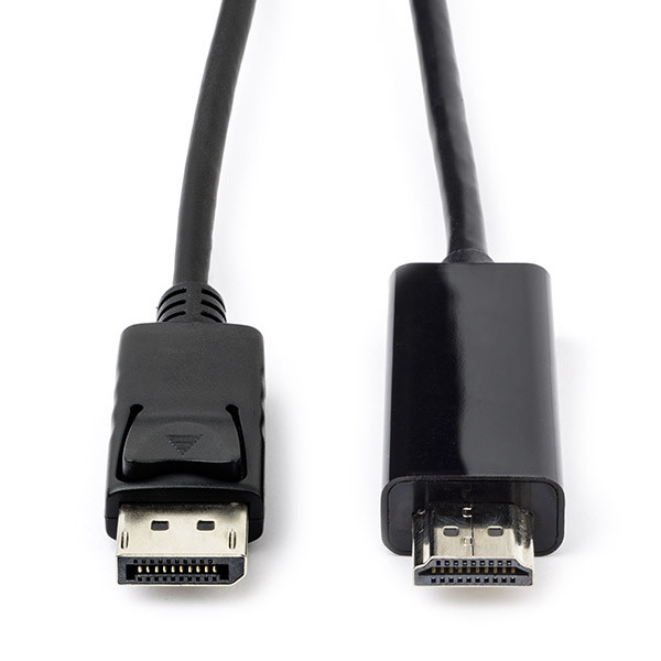 Afdrukken grafiek Naar de waarheid DisplayPort naar HDMI kabel | Valueline | 1 meter (Full HD)