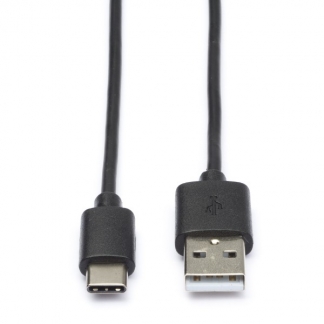 Valueline USB C kabel 2.0 | 1 meter (Zwart) VLCP60600B10 K010221003 - 1