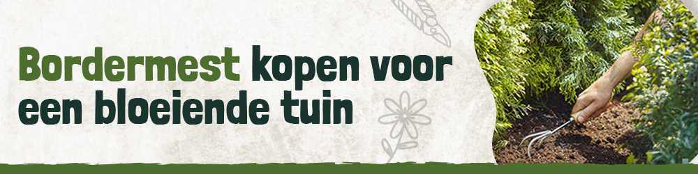 Bordermest kopen voor een bloeiende tuin