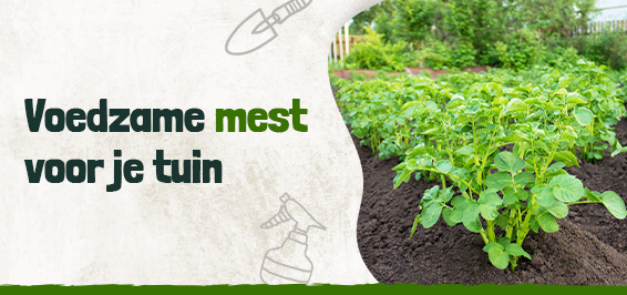 Voedzame mest voor je tuin