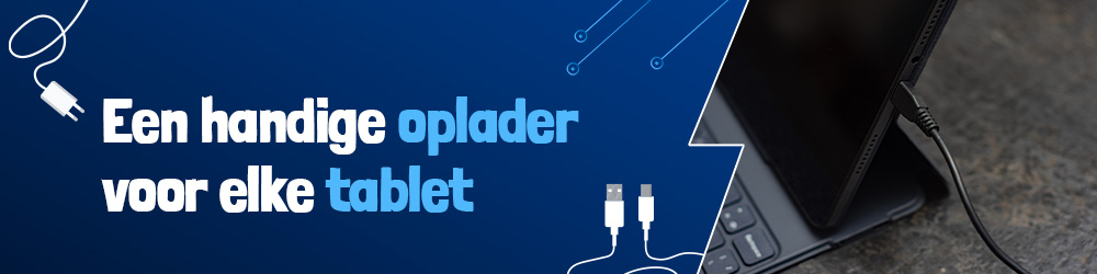 Een handige USB oplader voor elke tablet