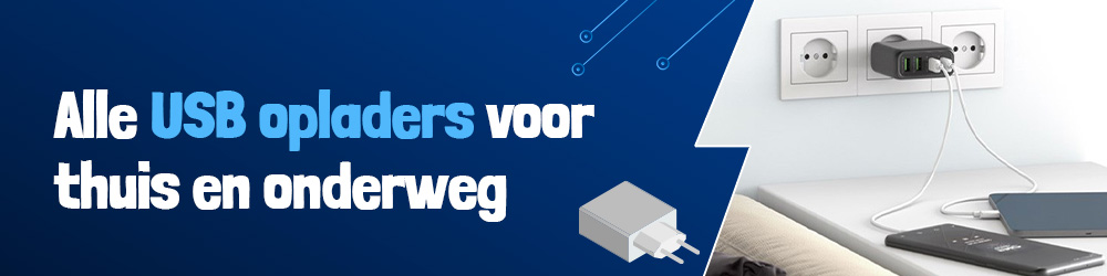 Hoogwaardige USB opladers