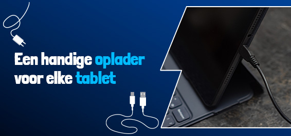 Een handige USB oplader voor elke tablet