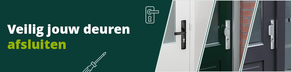 Veilig jouw deuren afsluiten