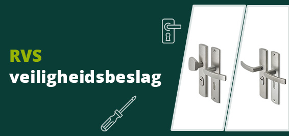 RVS veiligheidsbeslag