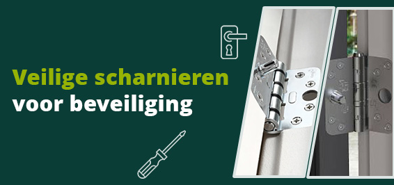 Veilige scharnieren voor beveiliging