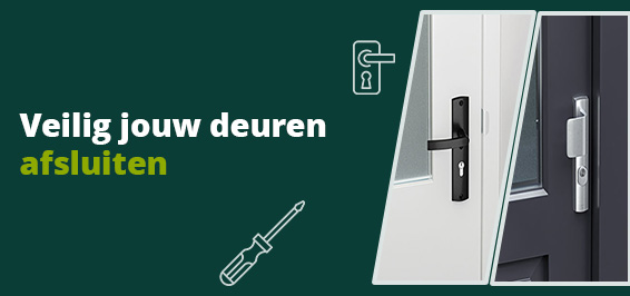 Veilig jouw deuren afsluiten