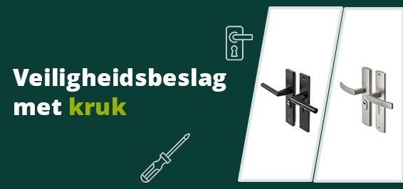 Veiligheidsbeslag met kruk