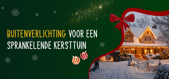 Kerstverlichting buiten