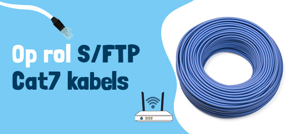 S/FTP Cat7 kabels op rol