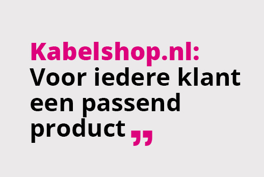Ontslag koud Productiecentrum Over Kabelshop.nl