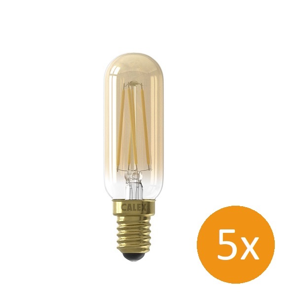 suiker Gentleman vriendelijk baan LED lamp E14 | Buis | Calex (3.5W, 250lm, 2100K, Dimbaar) Calex Kabelshop.nl