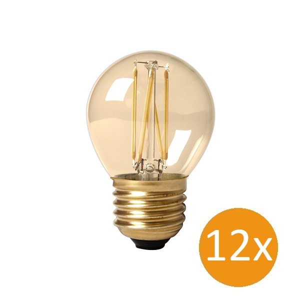 Ventileren Verwoesting Onvoorziene omstandigheden LED lamp E27 | Kogel | Calex (3.5W, 250lm, 2100K, Dimbaar)